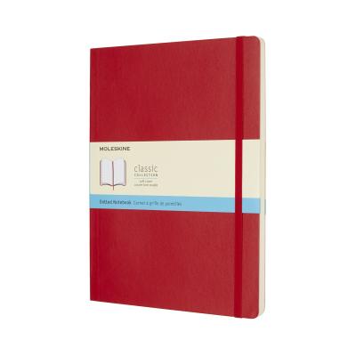 Moleskine Dotted Soft Cover Notebook XL Scarlet Red