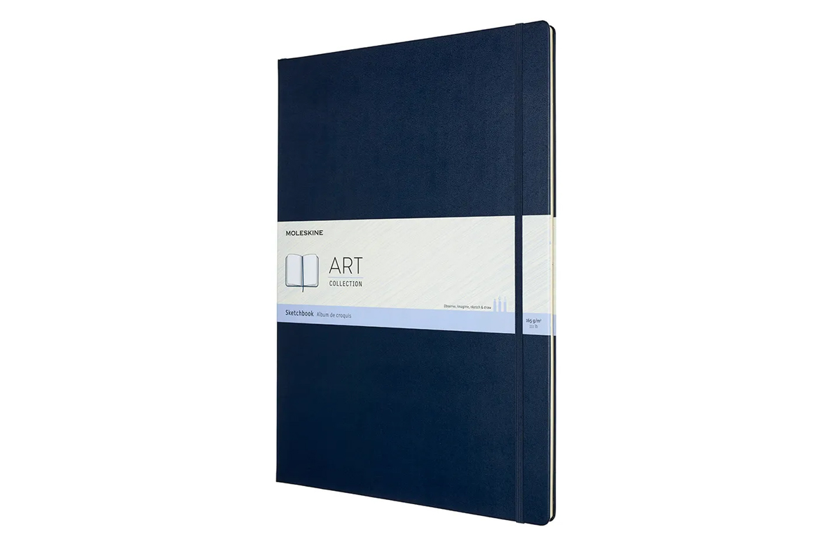 Moleskine A3 Art Sketchbook Sapphire Blue