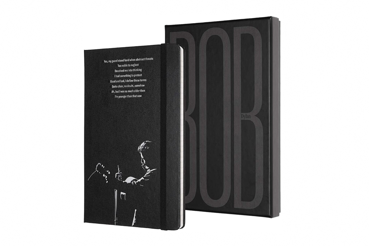 Moleskine Limited Edition Bob Dylan Notebook Ruled Hardcover Large in Box Large