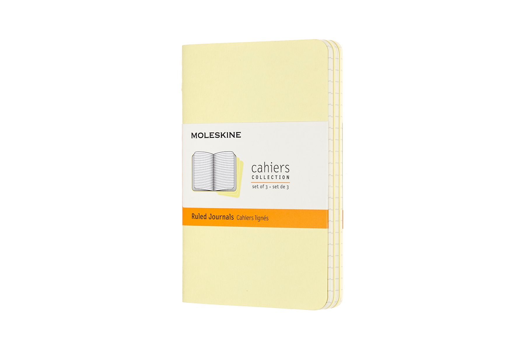 Moleskine Cahier Ruled Notebook Pocket Tender Yellow