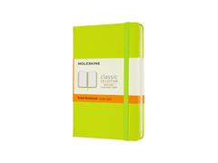 Moleskine Ruled Hard Cover Notebook Pocket Lemon Green
