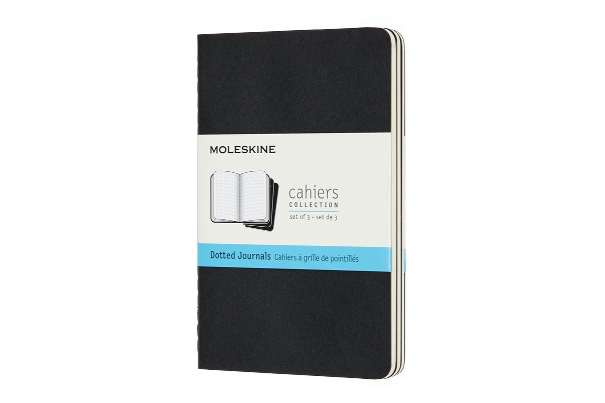Moleskine Cahier Dotted Notebook Pocket Black