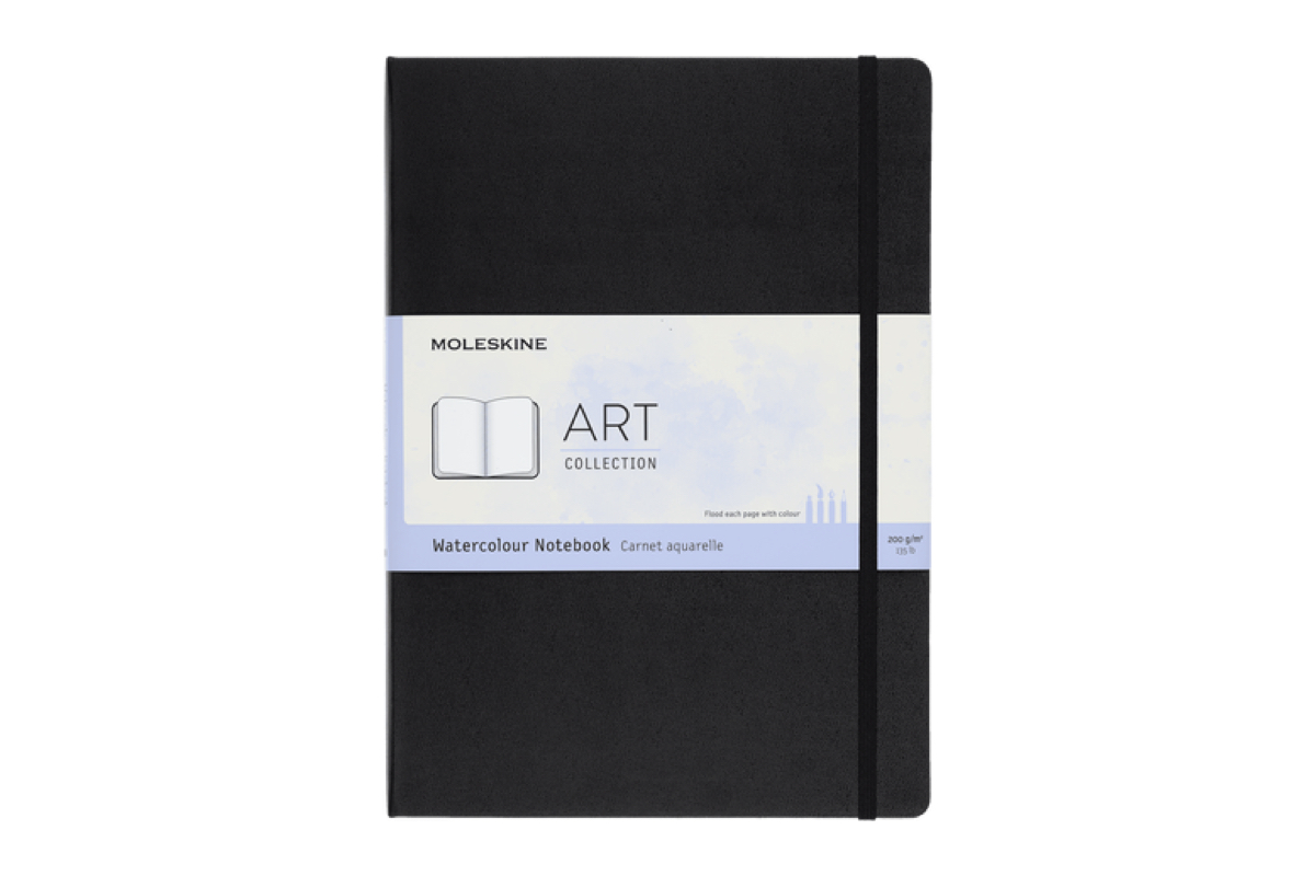 Moleskine Art Collection Watercolour Notebook A4 Black