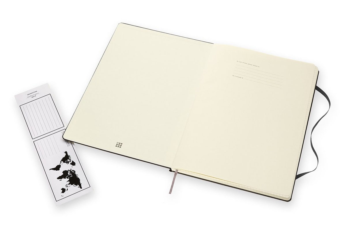 Een Moleskine Squared Hard Cover Notebook A4 Black koop je bij Moleskine.nl
